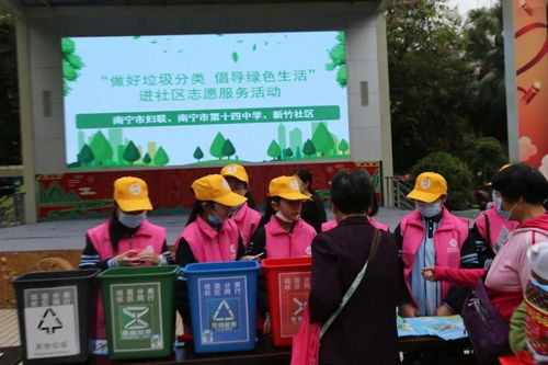 垃圾分類進(jìn)社區(qū)，巾幗力量顯擔(dān)當(dāng)——南寧市婦聯(lián)積極開展垃圾分類志愿服務(wù)活動(dòng)