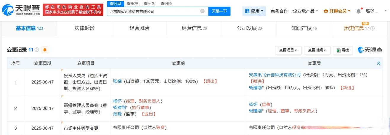 科大訊飛入股北京超智能科，AI應(yīng)用開發(fā)領(lǐng)域再添新動(dòng)能
